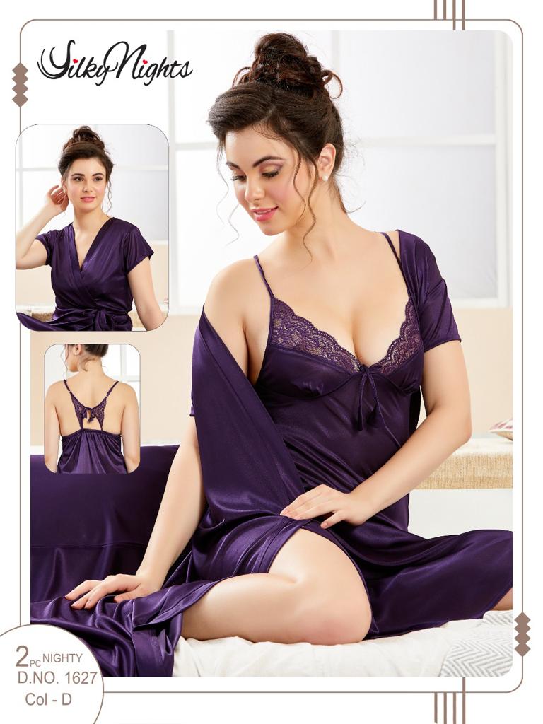 2Pc Silk Sleepwear -1627