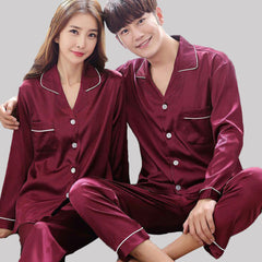 Couple Pajama Set for Honeymoon Sleep Suit