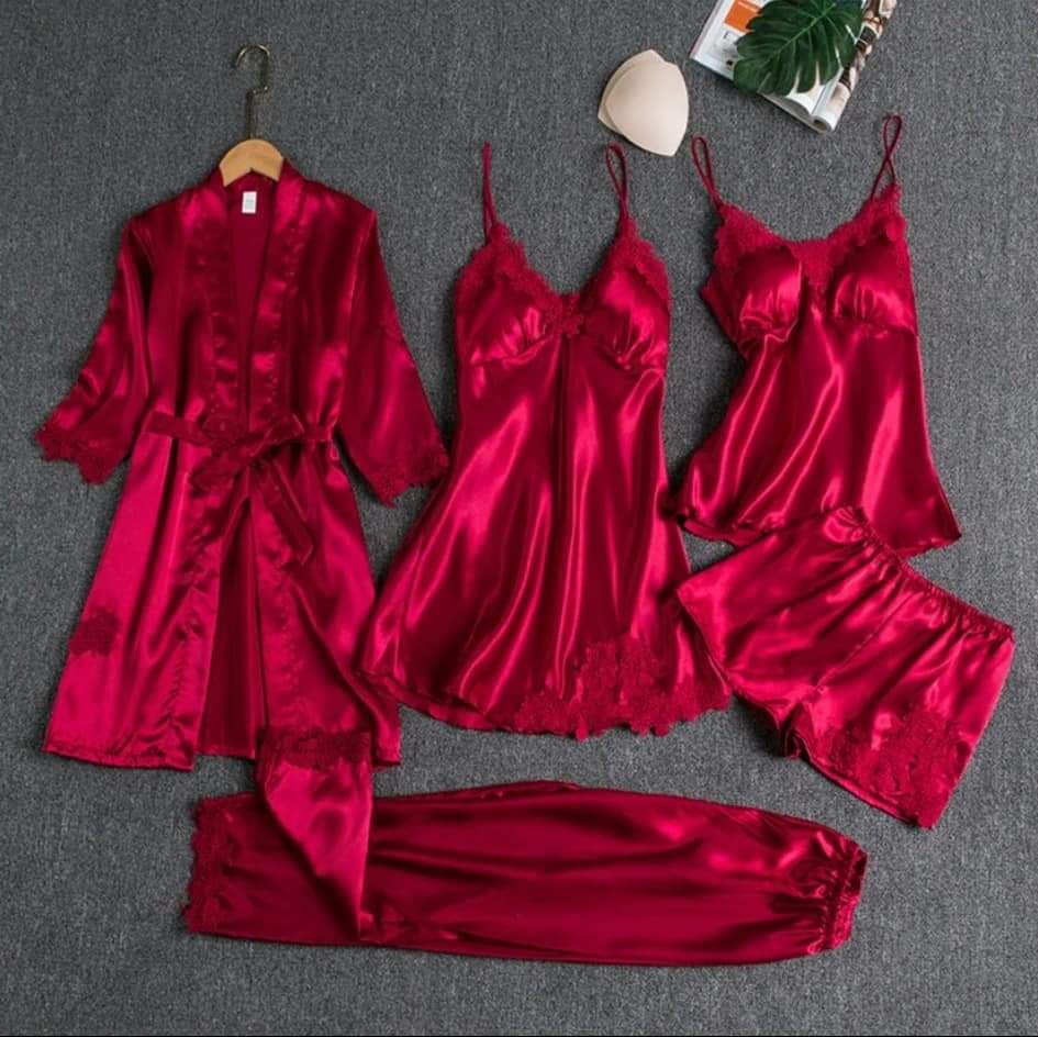 5pc Bridal Nightwear