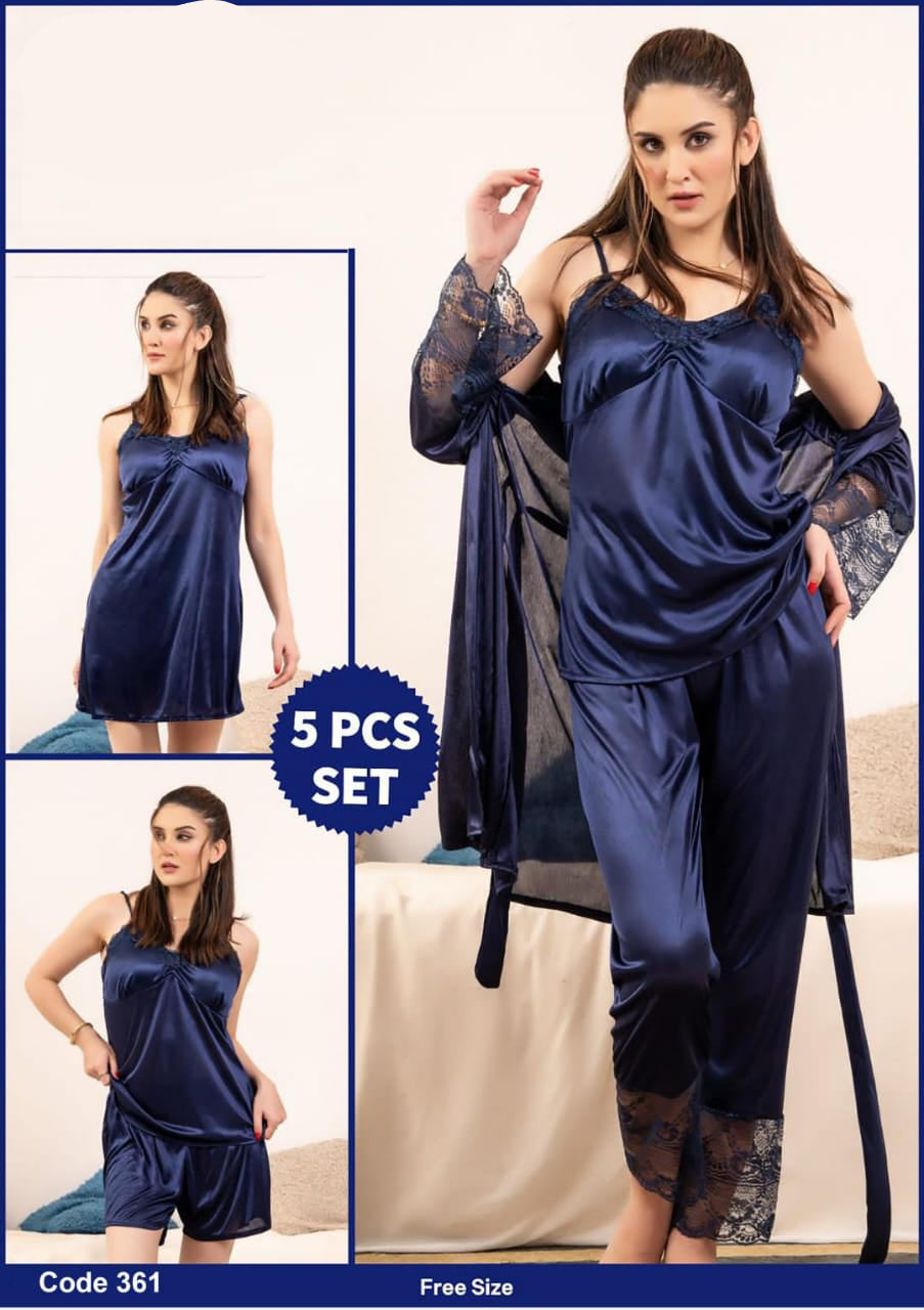 5pc Bridal Nightwear
