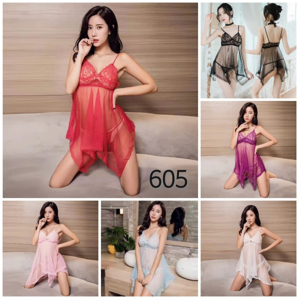 Baby Doll Short Transparent Nighty