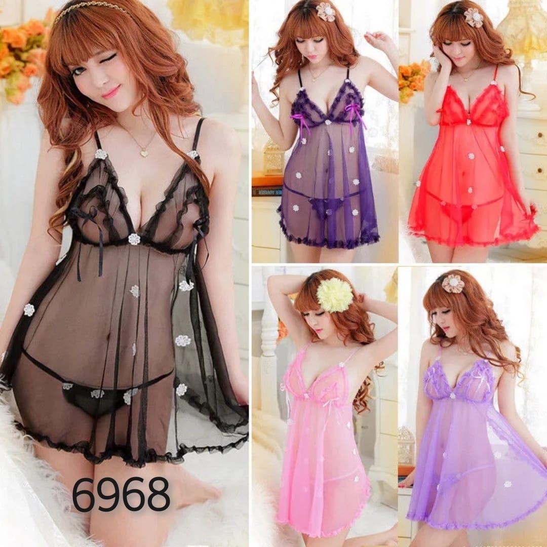 Babydoll Transparent Short Nighty