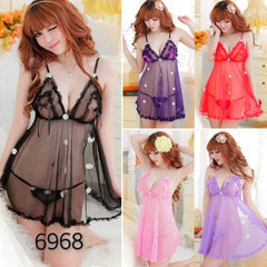 Babydoll Transparent Short Nighty