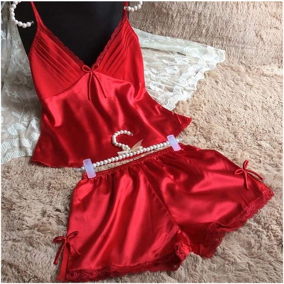 2Pc Silk Cami Set