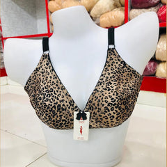 Pack of 2 Jersy Cheetah Bra