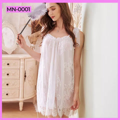 Bridal Short Net Nighty