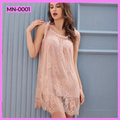 Bridal Short Net Nighty